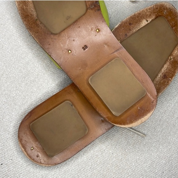 FAB HANDMADE LEATHER SLIDES - Picture 6 of 8